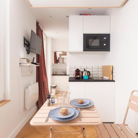 Super Central Mini Studio - 2 Pax, Murphy Bed Paris Dış mekan fotoğraf