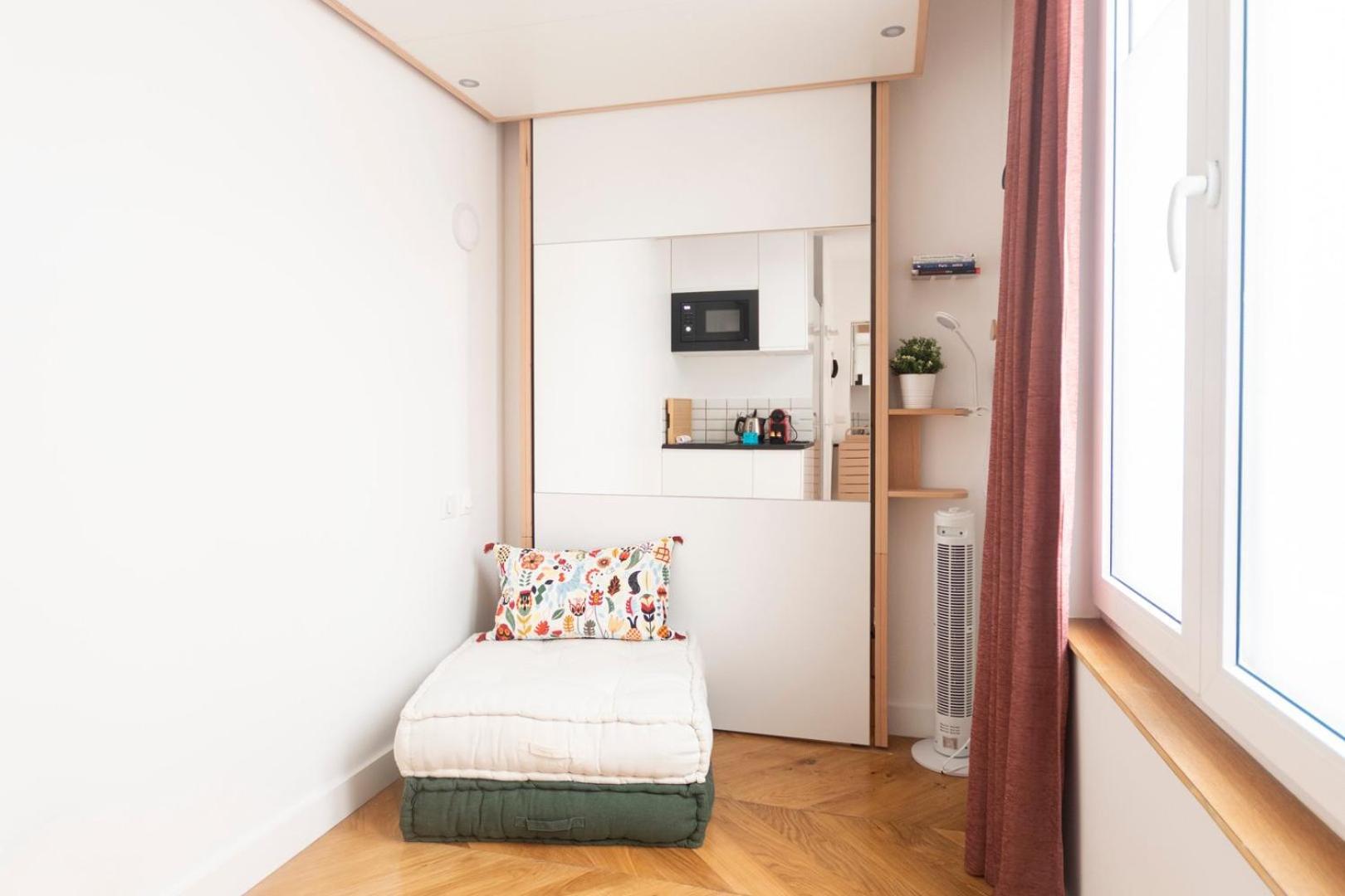 Super Central Mini Studio - 2 Pax, Murphy Bed Paris Dış mekan fotoğraf