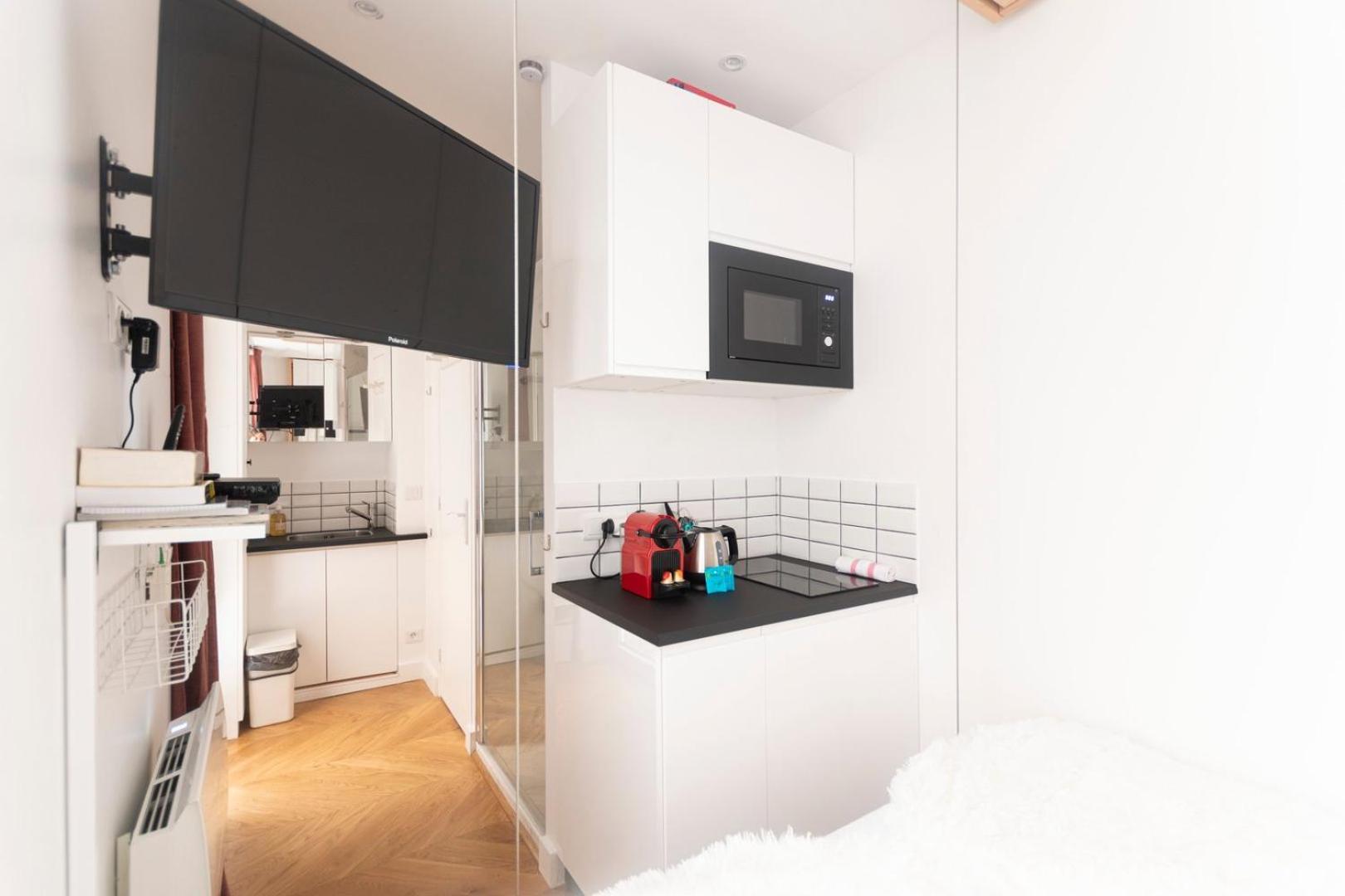 Super Central Mini Studio - 2 Pax, Murphy Bed Paris Dış mekan fotoğraf